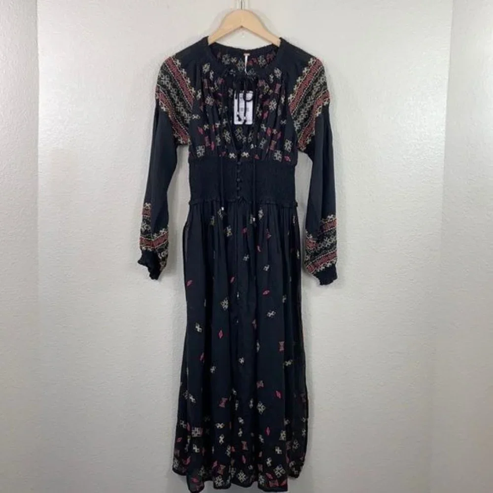 Free People Mykonos Embroidered kimono - Picture 8 of 9